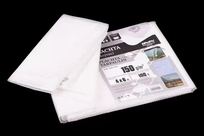 Plachta 150g PRůHLEDNÁ 4x6m