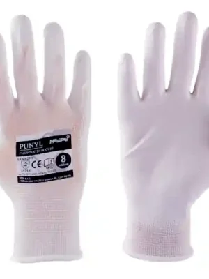Rukavice PUNYL 8" bílé