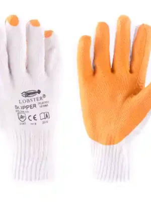 Rukavice SLIPPER 9" bílo-oranžové