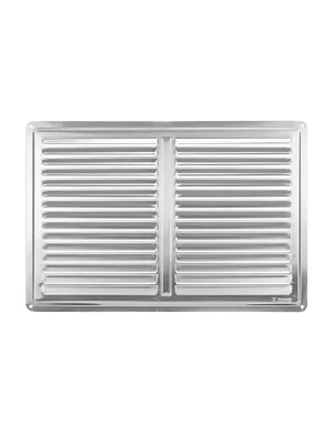 Mřížka větrací  nerezová NVMK 300x200N/0714