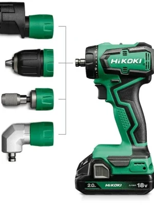 Aku šroubovák HiKOKI / Hitachi DS18DDQWRZ 2,0 Ah
