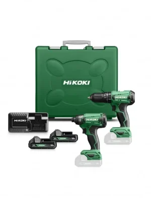 Aku set HiKOKI / Hitachi KC18DAWCZ -  rázový utahovák WH18DA + příklepový šroubovák DV18DA