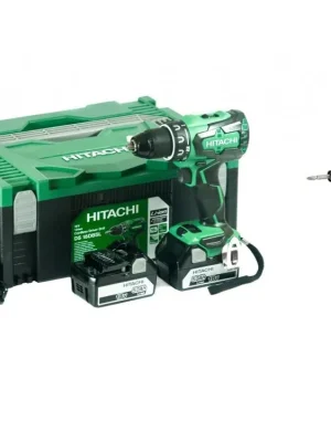 Aku set bezuhlíkový vrtací šroubovák HiKOKI / Hitachi DS18DBSL + rázový utahovák WH18DBDL2  2x 5,0 Ah baterie