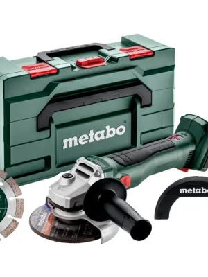 Metabo W 18 L BL 9-125 + ochr. kryt ods.+dia kot bez aku 691225000
