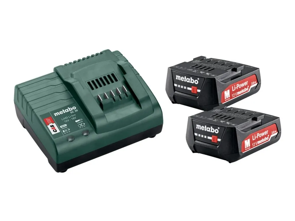 Metabo 12V 2 x 2,0 Ah 685300000