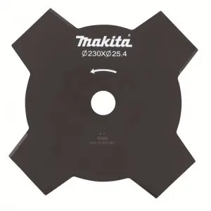 Makita 195150-5 4 zubý nůž žací 230x25,4x2mm=old729025-2