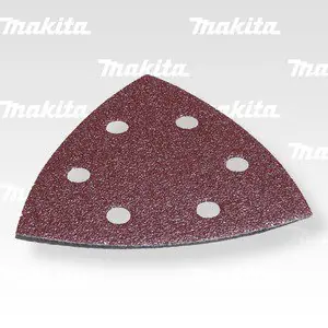 Makaita brusný papír suchý zip 94x94x94mm K120 10 ks=old B-21593