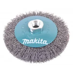 miskovitý kartáč z ocelového drátu,vlnitý drát 0,3mm,115mm