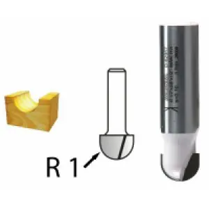 Žlábkovací fréza stopka 12 mm,25,4x16x57 mm