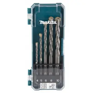 T.C.T. sada vrtáků přímá stopka 5ks