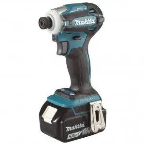 Makita aku rázový šroubovák 1/4" Li-ion LXT 18V/5,0Ah, Makpac