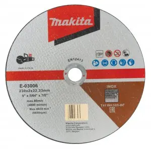 Makita řezný kotouč 230x2.0x22.23 nerez