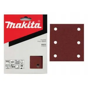 brusný papír 102x114mm 6 děr K240 10ks