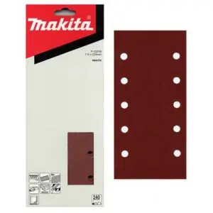 brusný papír suchý zip 115x229mm 10 děr K120 10ks=oldP-02216