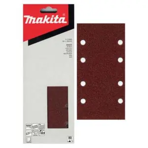 brusný papír suchý zip 93x185mm 8 děr K180 10ks