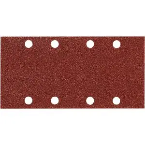 brusný papír 93x228mm 8 děr K180 50 ks
