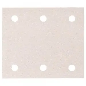 brusný papír suchý zip 102x114mm 6 děr K80 50ks