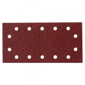 brusný papír suchý zip 115x229mm 14 děr K180 50ks