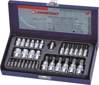 Sada bitových nástavců a nástavců Torx 1/4" + 3/8" 11/631
