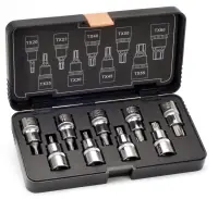 Sada bitových nástavců Torx 1/2" 08-707
