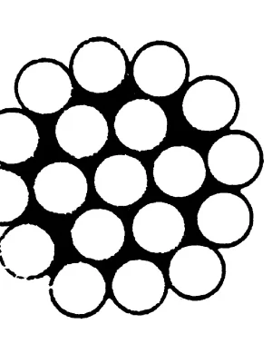 lano 1.0 ( 1 x19 dr.) DIN 3053/1.4401