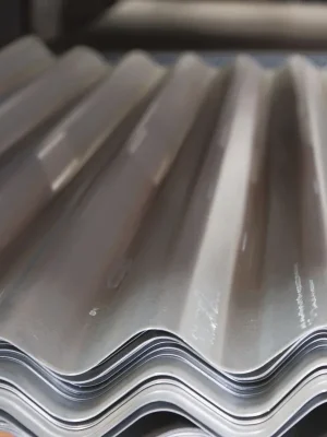Plech vlnitý pozinkovaný – 0,55 x 800 x 2000 mm