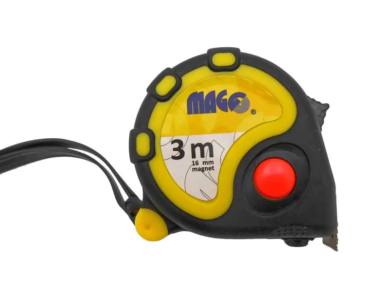 Metr svinovací 3m/ 16 magnet guma Magg