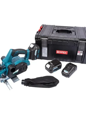 XTLINE Aku hoblík 18 V + 2 baterie 5.0 Ah + nabíječka 3.5 A + box XTline