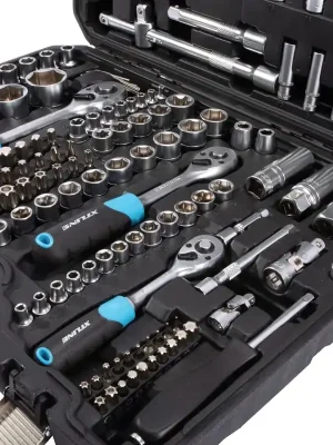 XTLINE Sada hlavic 1/4"-3/8"-1/2" 172 dílů XTline