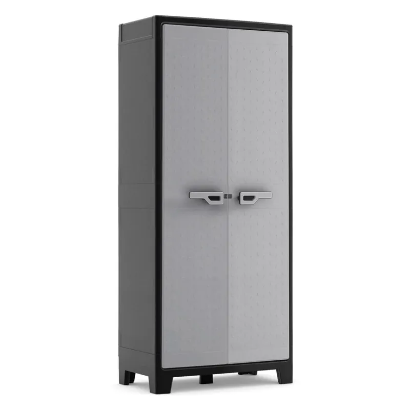 Titan 009761BKGL Skříň vysoká, dělená, šířka 80 cm KIS