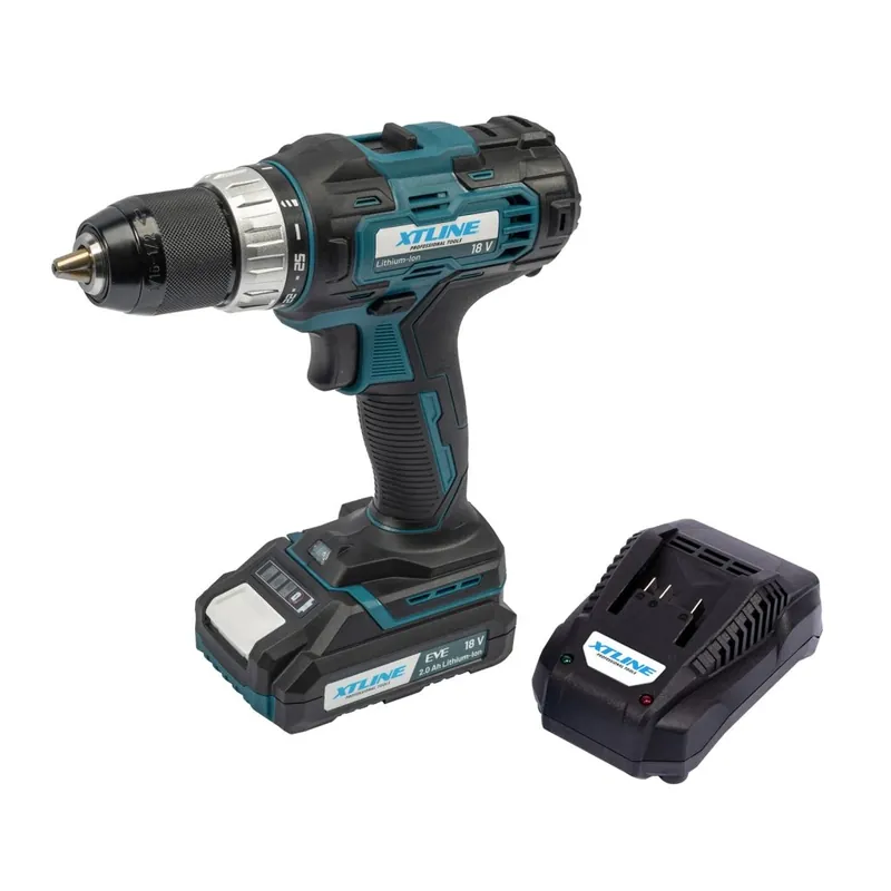 XT-Power XT102705-1B2 AKU vrtačka 18 V, 2,0 Ah XTline