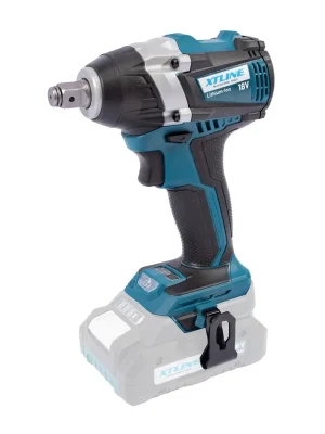 XTLINE Aku rázový utahovák na 1/2" hlavice bezuhlíkový 18 V, 300 Nm XTline