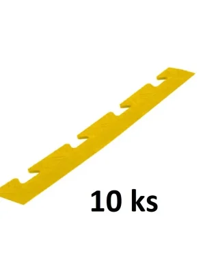Lišta F/K ArtPlast Tenax Mandorlata PS50MAG/F, žlutá, 10ks  ARTPLAST
