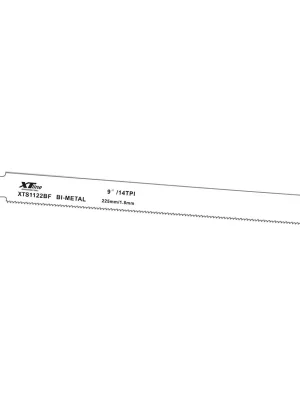 XTLINE Pilové plátky mečové Bimetal | 228x19x0,9 mm, 14 Tpi (1bal/5ks) XTline