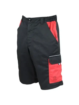 Pracovní kraťasy Oliver červená/černá 62 - 2XL Ventoso