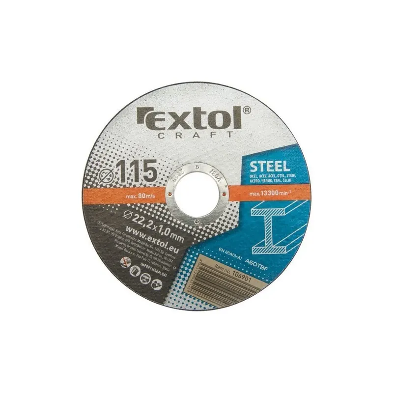 Kotouč řezný na kov, 5ks, 230 mm / 1,9EXTOL CRAFT EXTOL CRAFT