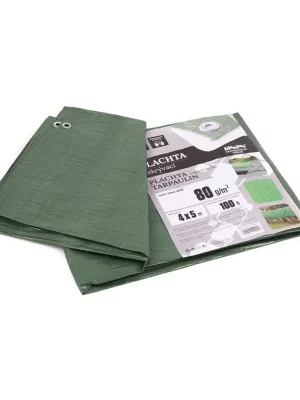 Plachta 80g ZELENÁ 4x5m