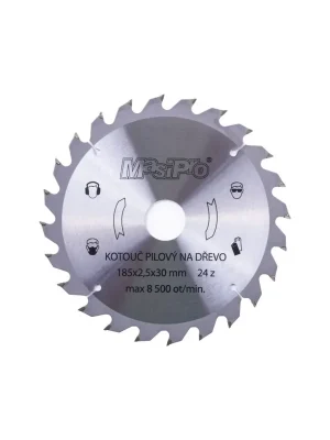 Kotouč pilový 185x2.5x30mm-24z MASIPRO