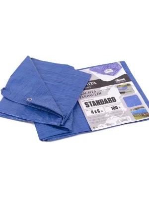 Plachta standard MODRÁ 4x6m MASIPRO