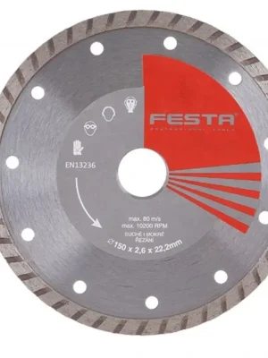 Kotouč diamantový FESTA TURBO 150x2.6x22.2mm FESTA