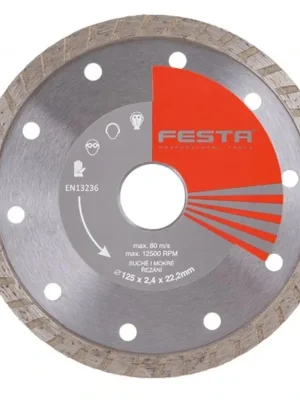 Kotouč diamantový FESTA TURBO 125x2.4x22.2mm FESTA