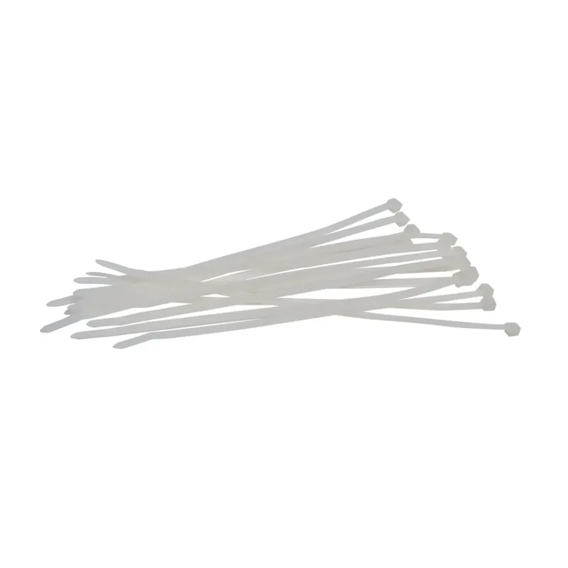 XTLINE Vázací pásky nylonové bílé | 400x4,8 mm, 1bal/50ks XTline