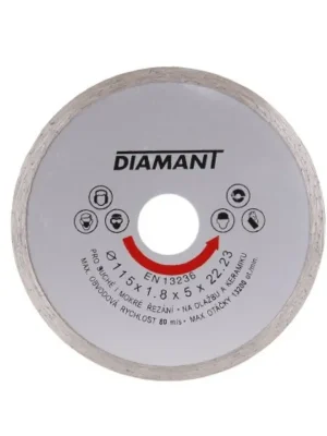 Kotouč diamantový DIAMANT 115x1.8x22.2mm plný FESTA