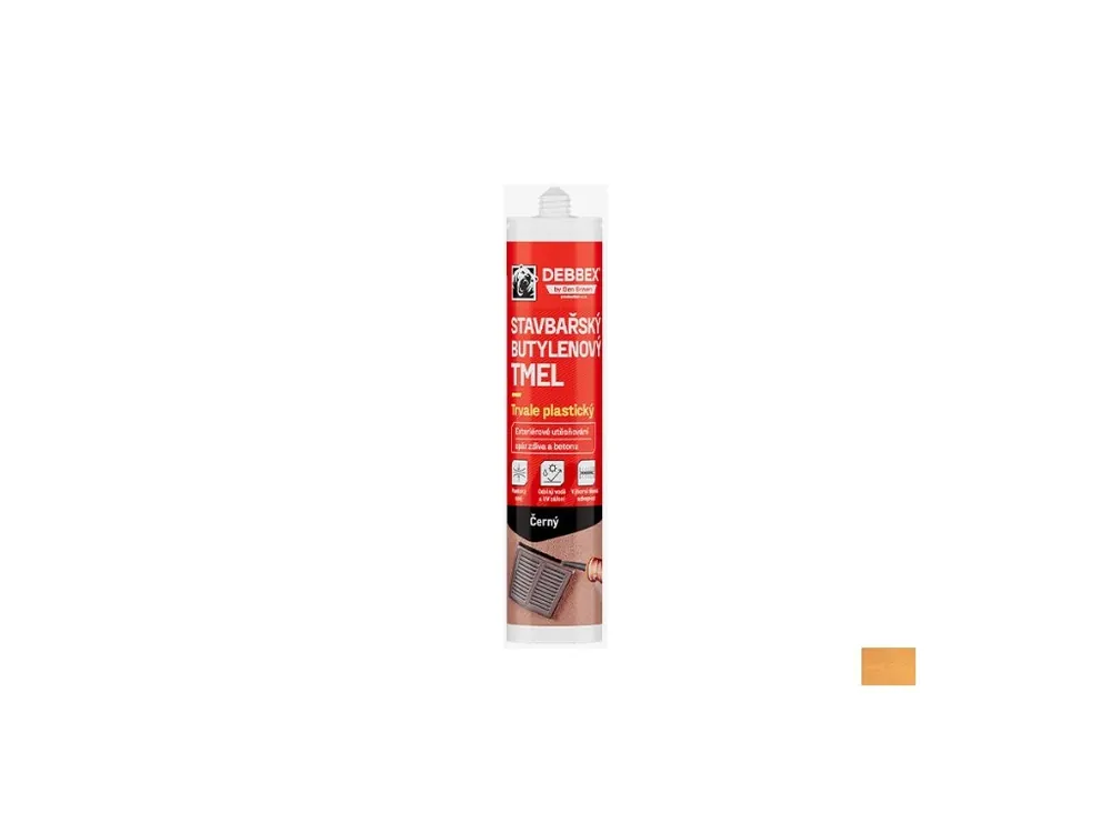 butylenový tmel 310ml černý