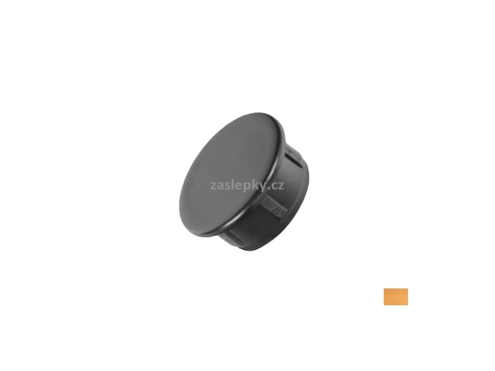 zátka otvorů 12mm černá 4ks