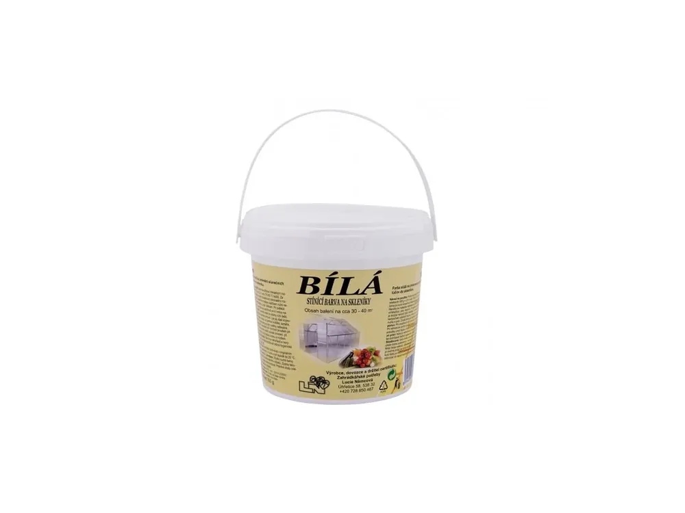 barva stínící 500g bílá