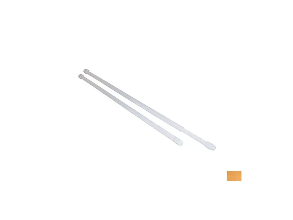 tyč vitrážová 40cm bílá